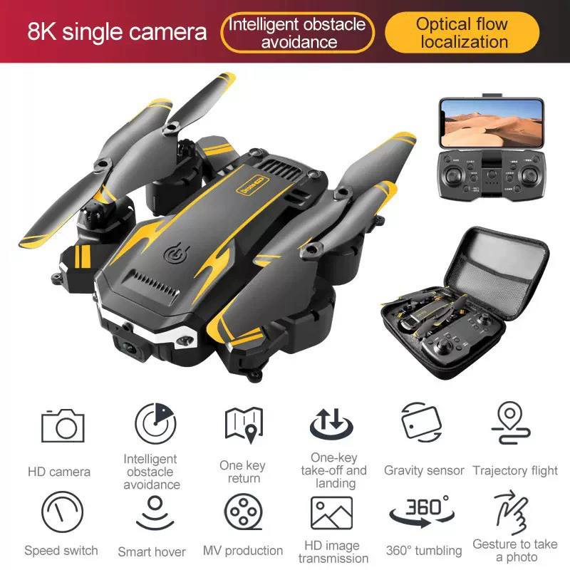 Drone Camera 4K - G6 Mini FPV Drone HD 4K