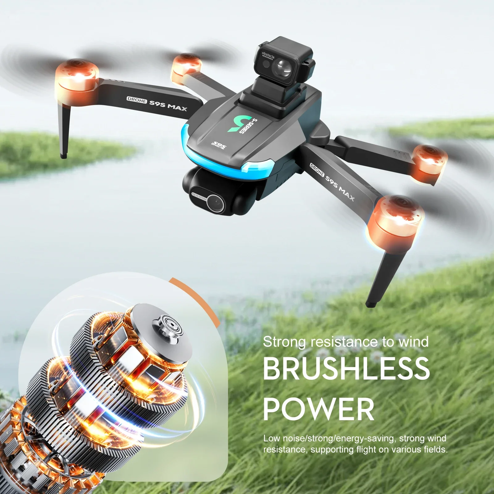 YENI S9S MAX MINI Drone 4K 2 E - Drone Camera 4K incelemesi ve fiyatı