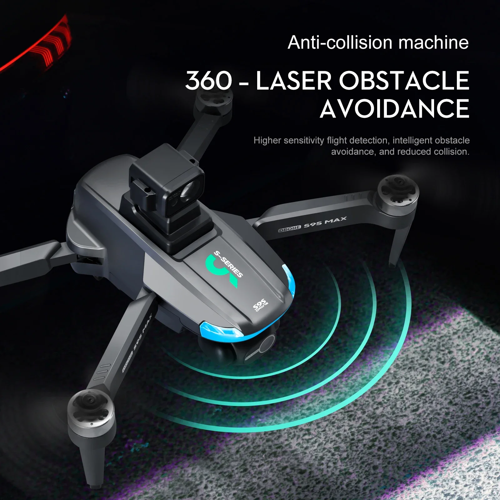 YENI S9S MAX MINI Drone 4K 2 E - Drone Camera 4K incelemesi ve fiyatı