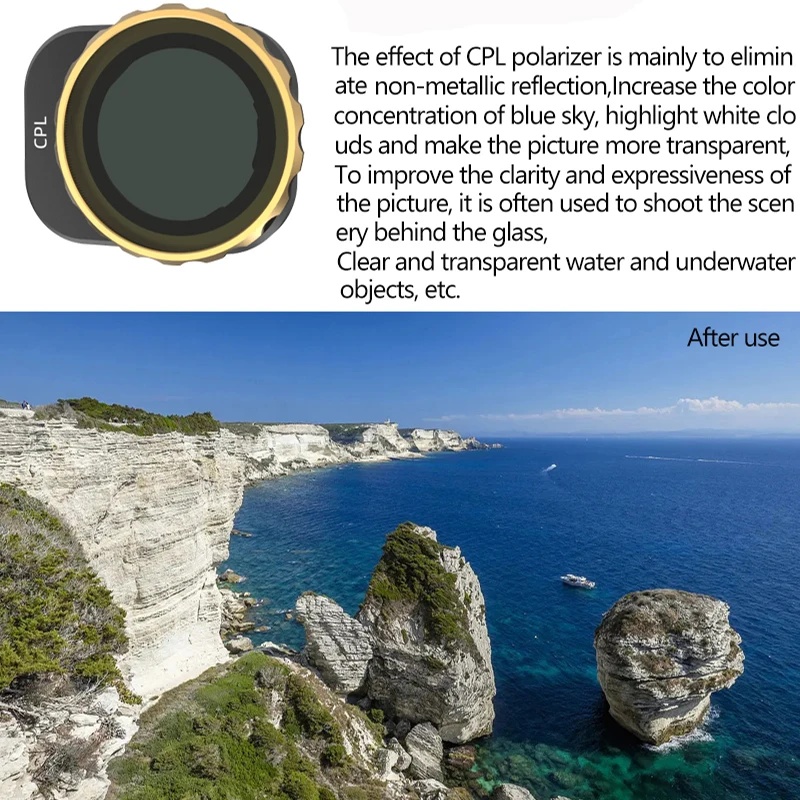 DJI Mini 3 Pro Kamera Lens Fil - Drone Camera Filter incelemesi ve fiyatı